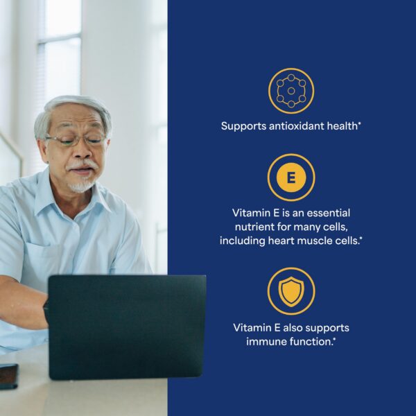 Etiqueta de Puritan's Pride Vitamina E