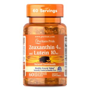 Version 1.0.0 Puritan's Pride Zeaxanthin Extra botella frontal