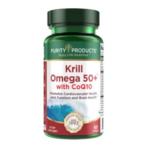 Frasco de Krill Omega 50 Plus CoQ10