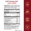 Etiqueta frontal Krill Omega 50 Plus CoQ10