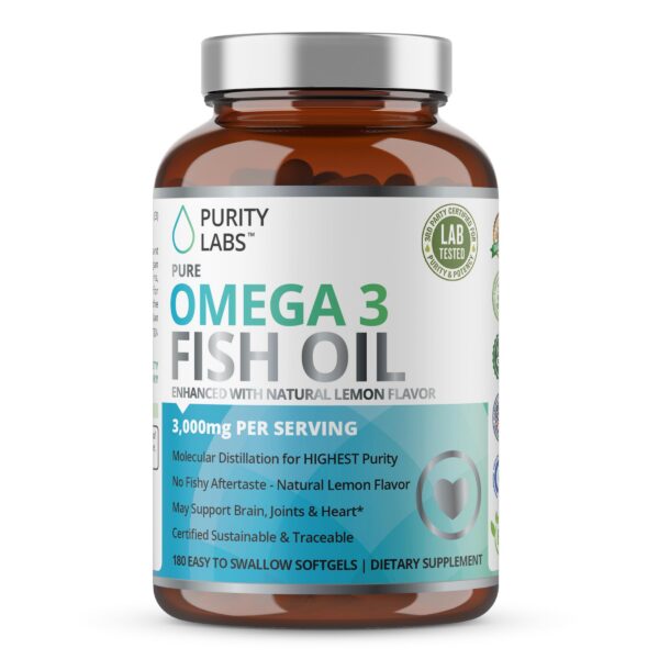 Frasco Purity Labs Omega-3
