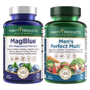 Version 1.0.0 Frasco frontal de MagBlue y Men's Perfect Multi