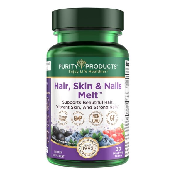 Purity Products B12 Biotina Berry Melt paquete 30 tabletas