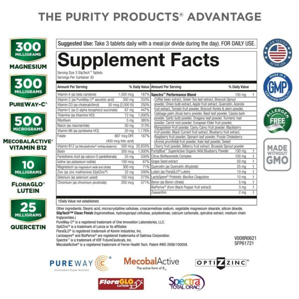 Etiqueta del bundle Purity Products