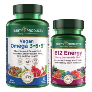 Version 1.0.0 Purity Products bundle omega-3-6-9 y b12 melt