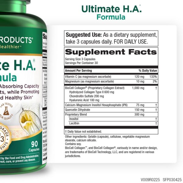 Version 1.0.0 Etiqueta frontal de Ultimate H.A.