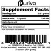 Version 1.0.0 Etiqueta detalle Puriva alpha-lipoico