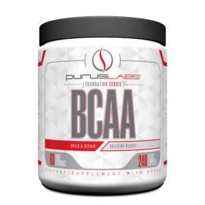 Purus Labs Foundation Series BCAA cápsulas frontal