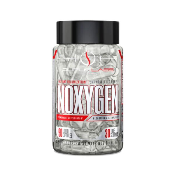 Cápsulas líquidas Purus Labs NOXygen para pre-entrenamiento