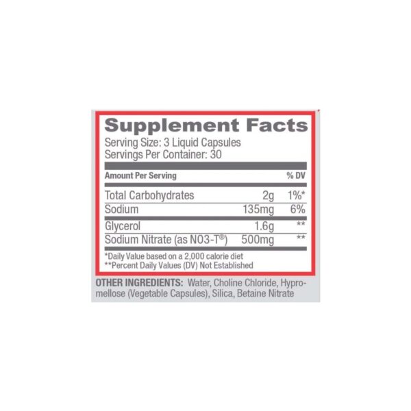 Envase y cápsulas Purus Labs NOXygen foco en ingredientes