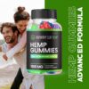 Harmony Leaf Hemp Gummies frasco