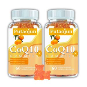 Version 1.0.0 Frente de la caja Putaojun CoQ10 gomitas