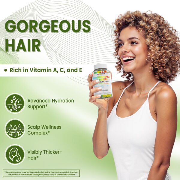 Gomitas PUTRIZEN Biotina sabor fruta mixta