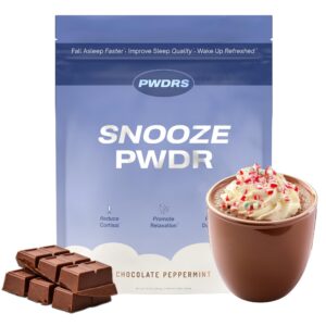 PWDRS Snooze Chocolate caliente para dormir paquete