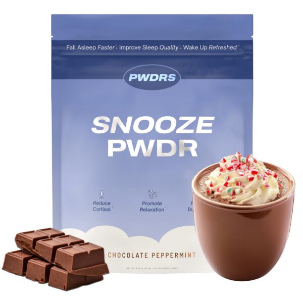 PWDRS Snooze Chocolate caliente para dormir paquete