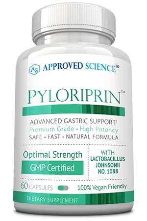 Version 1.0.0 Pyloriprin suplemento digestivo avanzado 60 cápsulas Approved Science