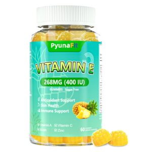 Version 1.0.0 Frente de PYUNAFIT Vitamina E 400 UI gominas