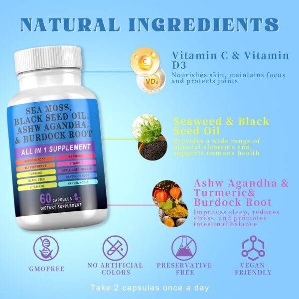 Etiqueta y listado de ingredientes