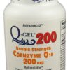 Q-Gel CoQ10 frasco y etiqueta