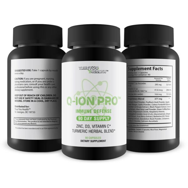 Q-Ion Pro fórmula completa para soporte de salud inmune