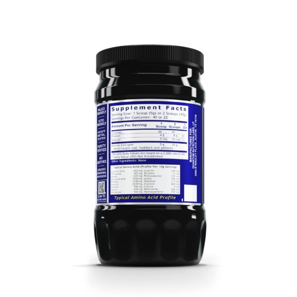 Etiqueta del producto QNL Quantum Collagen