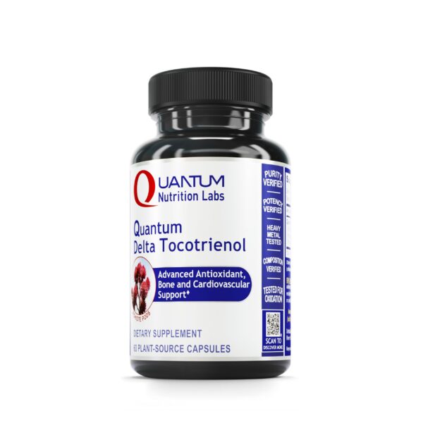 QNL Delta Tocotrienol cápsulas etiqueta frontal