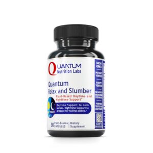 QNL Quantum Relax suplemento para dormir cápsula vista frontal