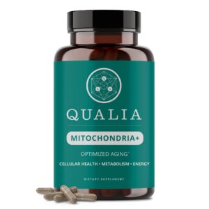 Frasco verde Qualia Mitochondria+ 160 tabletas