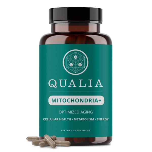 Version 1.0.0 Frasco verde Qualia Mitochondria+ 160 tabletas