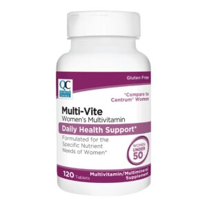 Version 1.0.0 Quality Choice multivitaminas para mujeres menores de 50 120 tabletas