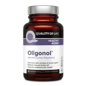 Version 1.0.0 Frasco de Quality of Life Oligonol con lychee
