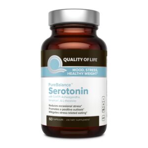 Version 1.0.0 Quality of Life PureBalance Serotonin Premium front label