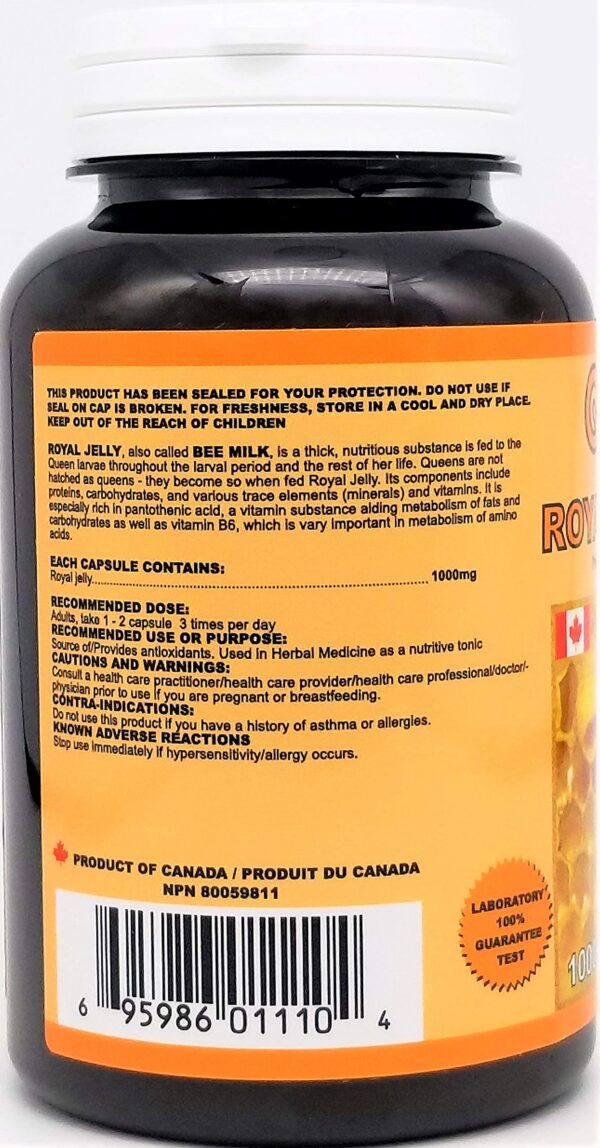 Version 1.0.0 Cápsulas blandas de Royal Jelly 1000 mg