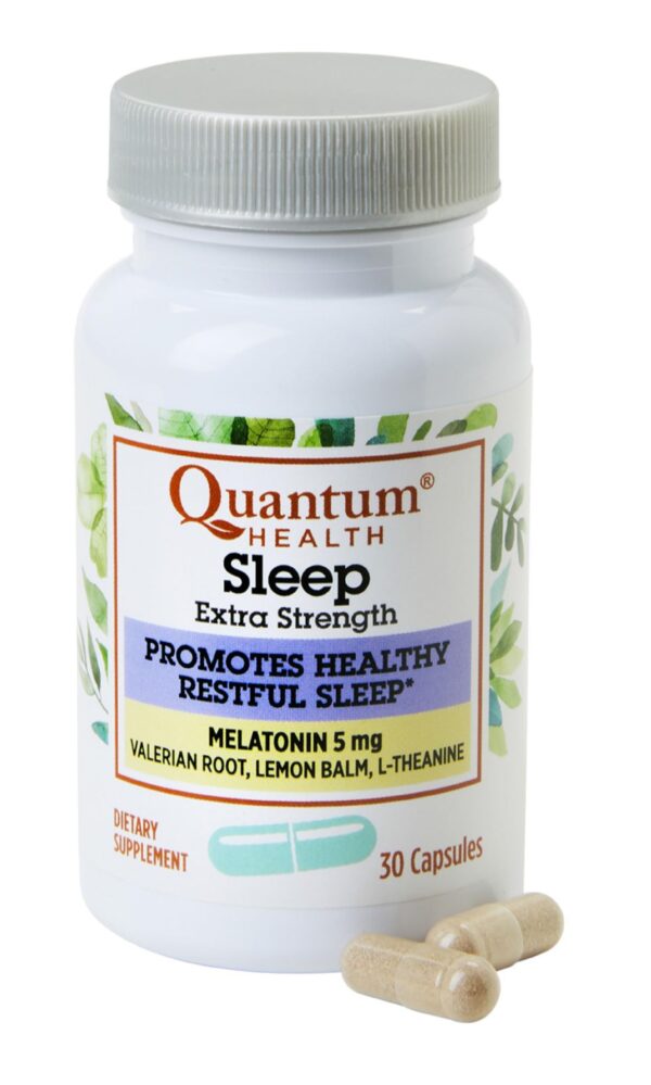 Version 1.0.0 Quantum Health melatonina cápsulas extra fuerte 30 unidad