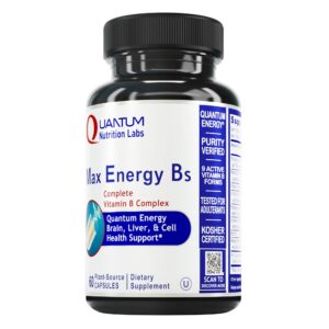 Quantum Nutrition Labs Max B Complex frasco