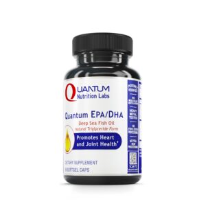 Quantum Nutrition Omega-3 softgels frontal