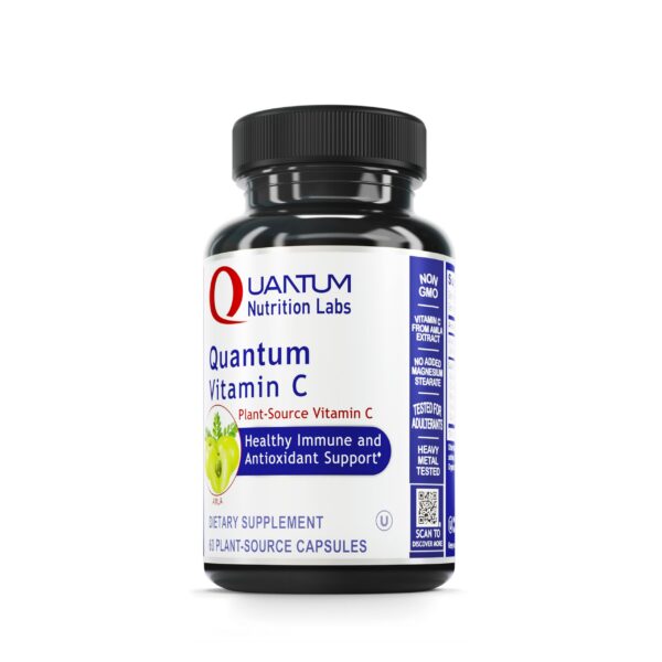 Quantum Nutrition Vitamina C orgánica 60 cápsulas veganas