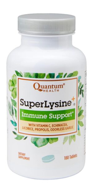 Quantum Super Lysine+ etiqueta frontal del envase