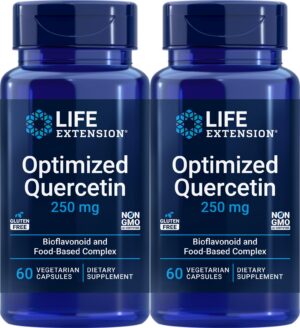 Quercetina Optimizada Life Extension en envase