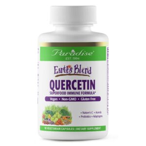 Quercetina Paradise Herbs Earth's Blend en frasco