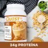 Tapa del frasco Quest Peanut Butter Protein Powder