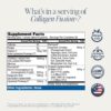 Etiqueta de ingredientes en COLÁGENO Fusion+