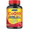 Frasco Quinovit CoQ10 200mg con vitamina E y omega