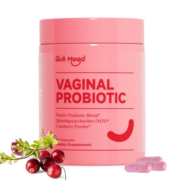 Version 1.0.0 Quit mood probióticos para mujeres con extracto de arándano y prebióticos