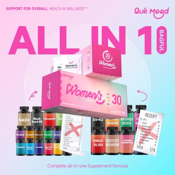 Quit mood mujer packs diarios gomitas