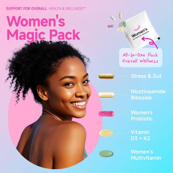 Quit mood mujer packs diarios empaque lateral