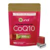 Frontal de Qunol CoQ10 gomitas 200 mg