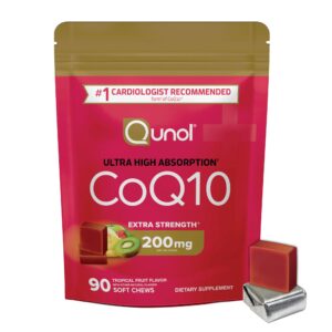 Version 1.0.0 Frontal de Qunol CoQ10 gomitas 200 mg