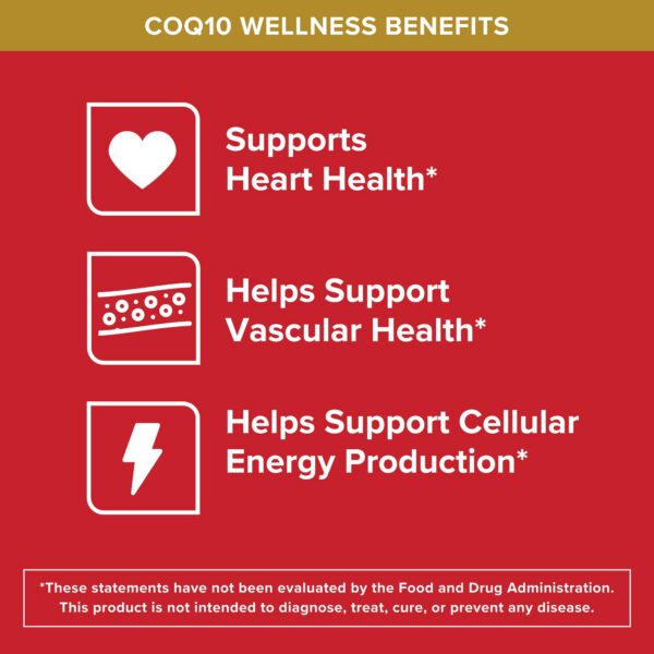 Frasco de 90 cápsulas CoQ10