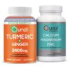 Qunol Cúrcuma curcumina pimienta negra jengibre suplemento 2400mg